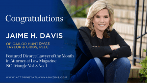 Raleigh divorce lawyer, Jaime Davis
